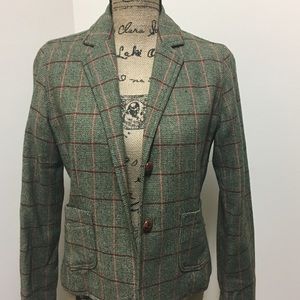 Gap plaid blazer
